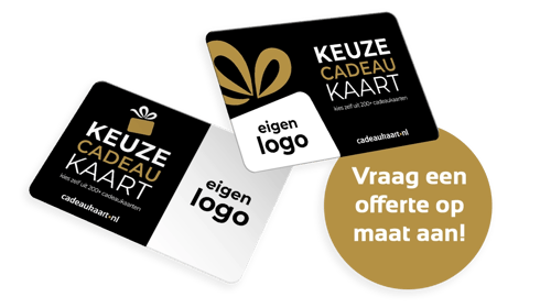 Zakelijke Keuze Cadeaukaart personaliseren